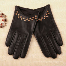 Frauen schwarz Stil Handschuhe Markt online